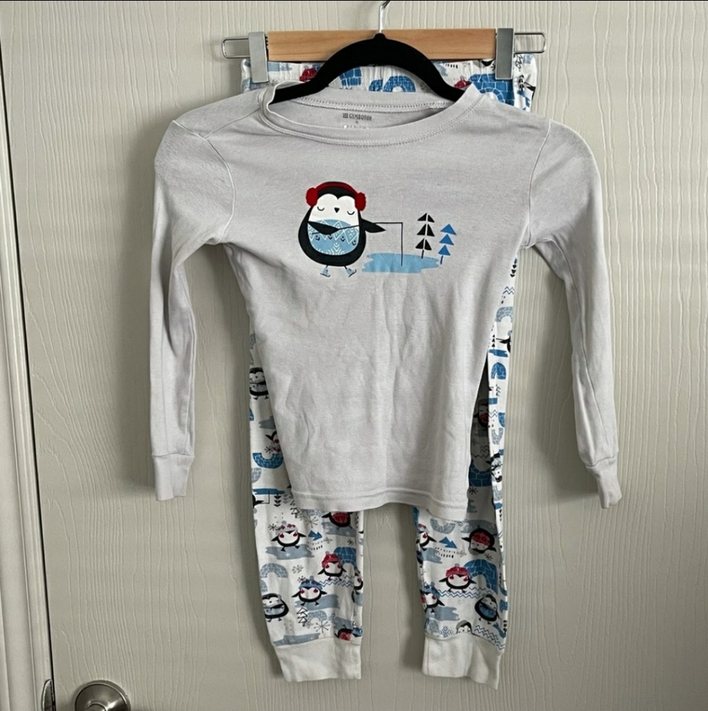 Gymboree Penguin Sleep Pajamas For Boys